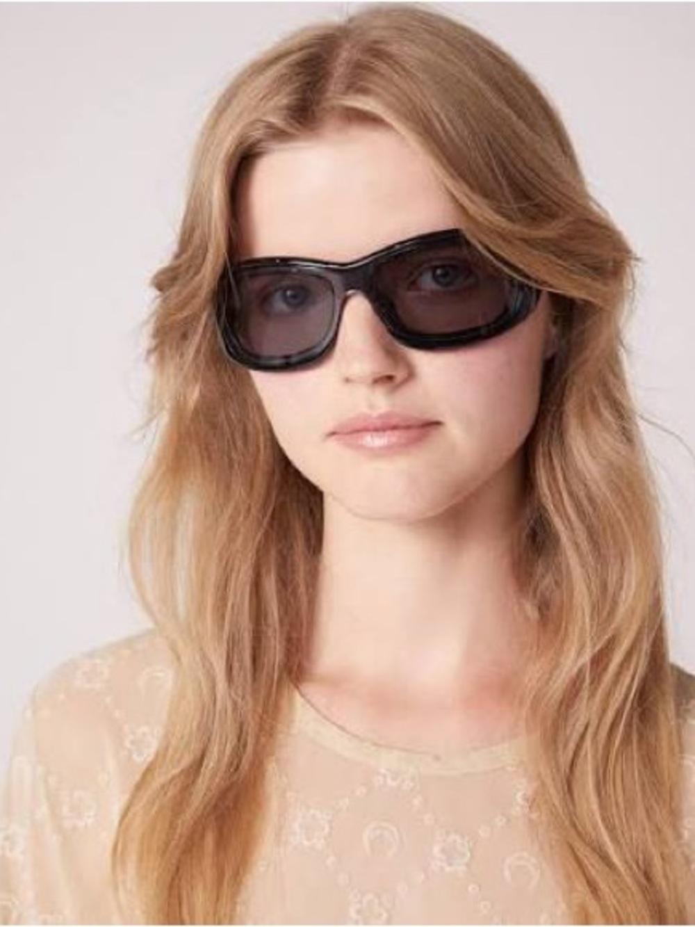 GIVENCHY G180 BLACK/SMOKE MASK SUNGLASSES GV40033U